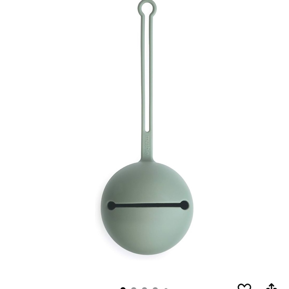 Mushie Silicone Pacifier Case